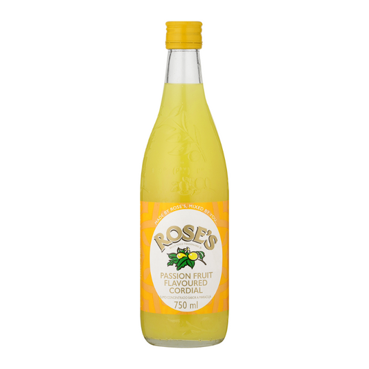 Roses Passion Fruit Cordial 750ml