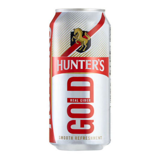 Hunters Gold Can 440ml (6 PCK)