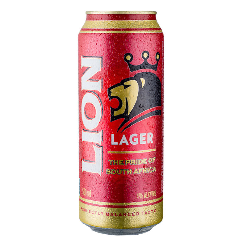 Lion Lager Cans 500ml