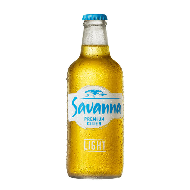 Savanna Light Premium Dry Bottle 330ml