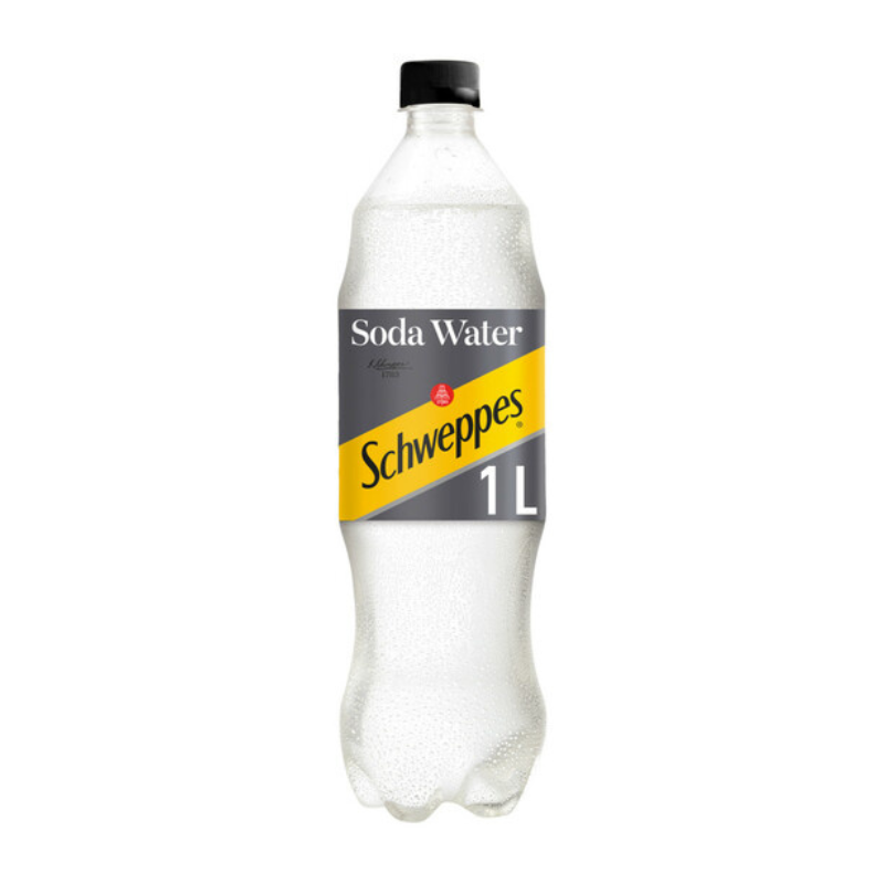 Schweppes Soda Water 1ltr