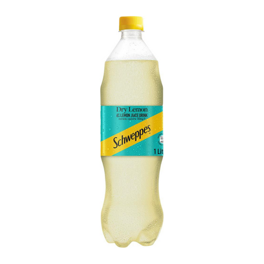 Schweppes Dry Lemon 1ltr