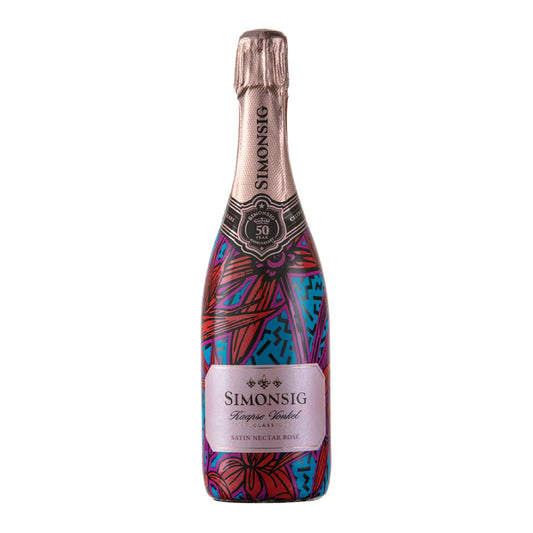 Simonsig Kaapse Vonkel Satin Nectar Rose 750ml